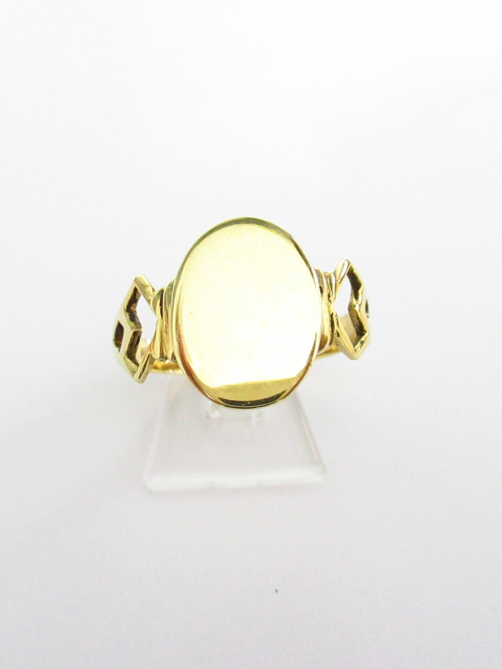 Anello incidibile unisex Damiata Gioielli in oro giallo ref. 000896
