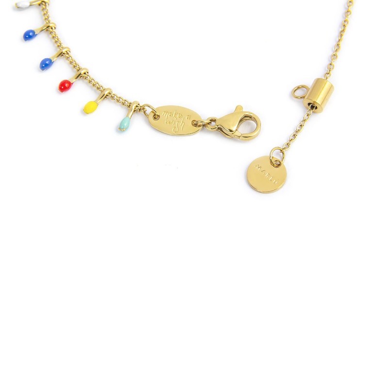 Collana donna Marlù in acciaio 18CN097G-RGB