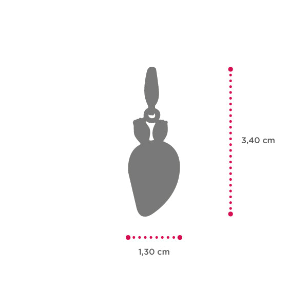 Charm donna Isola Bella Fico d'India in argento e zirconi 20000140