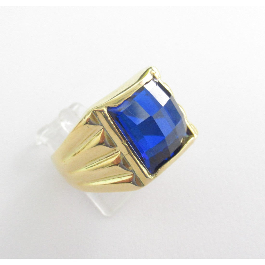 Anello uomo Damiata Gioielli in oro giallo con quarzo 2155/102/3
