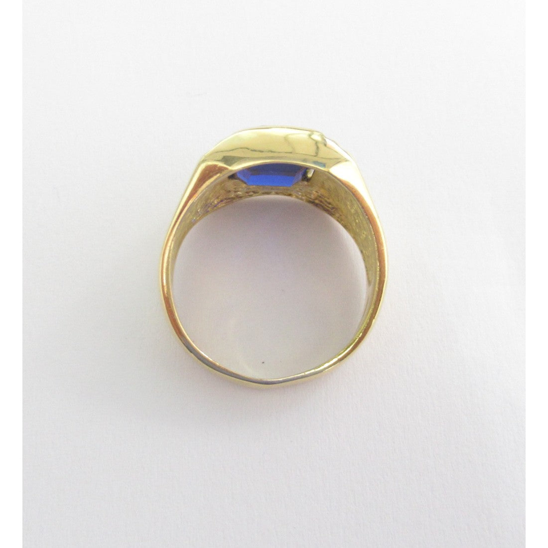 Anello uomo Damiata Gioielli in oro giallo con quarzo 2155/102/3