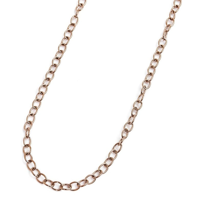 Collana a catena donna Marlù in acciaio rosè 2CA0037R