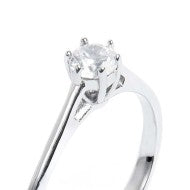 Anello solitario donna Marlù in acciaio e zircone 31AN0008W-14