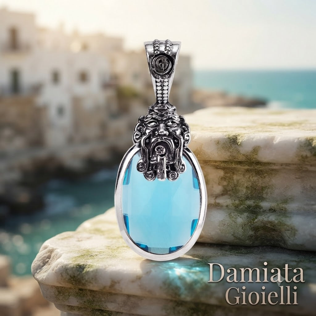 Ciondolo donna Gerardo Sacco Iride in argento e cubic zirconia ref. 38312AZ