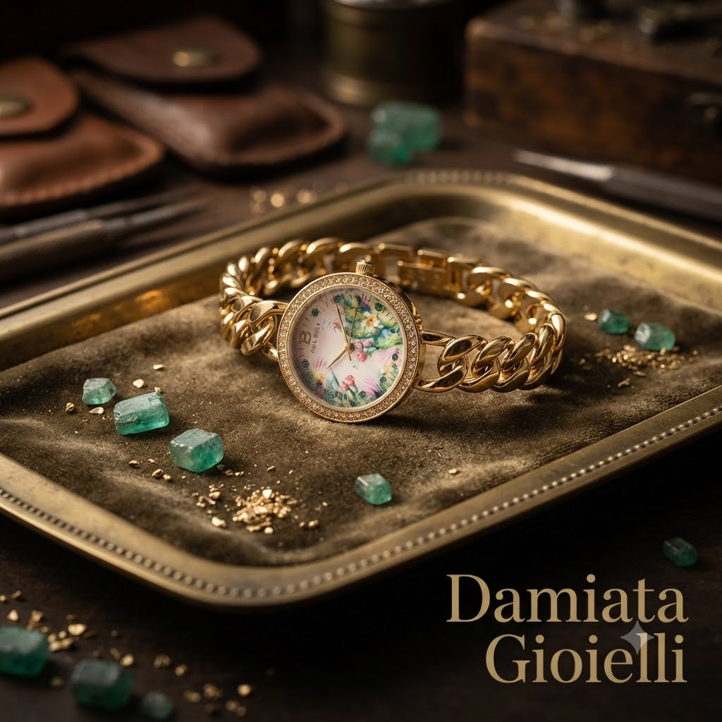Orologio solo tempo donna Isola Bella Fico d'India in alloy e zirconi 40000137