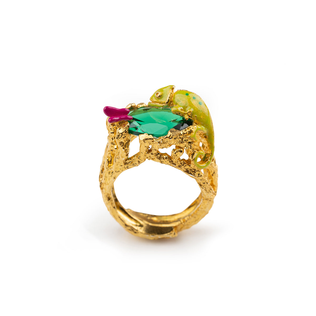 Anello donna Isola Bella Camaleonte in lega placcato oro ref. 60000167