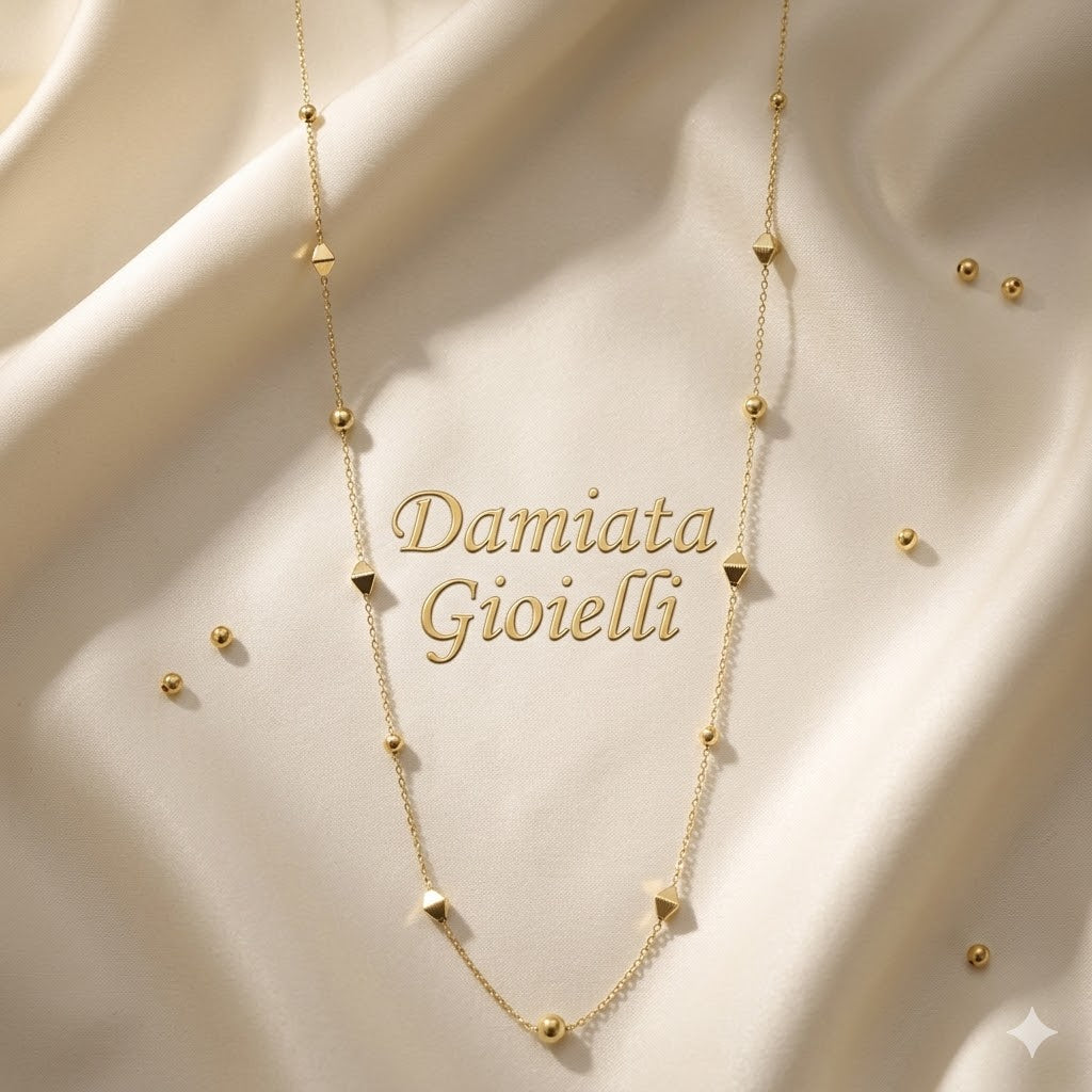 Collana donna Damiata Gioielli in oro giallo 437/102/1