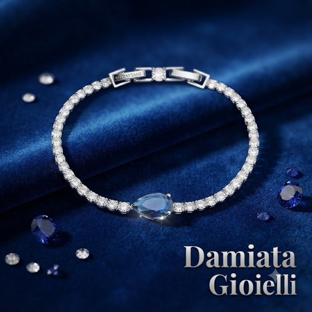 Bracciale donna Ottaviani in lega metallica e cubic zirconia 501271B
