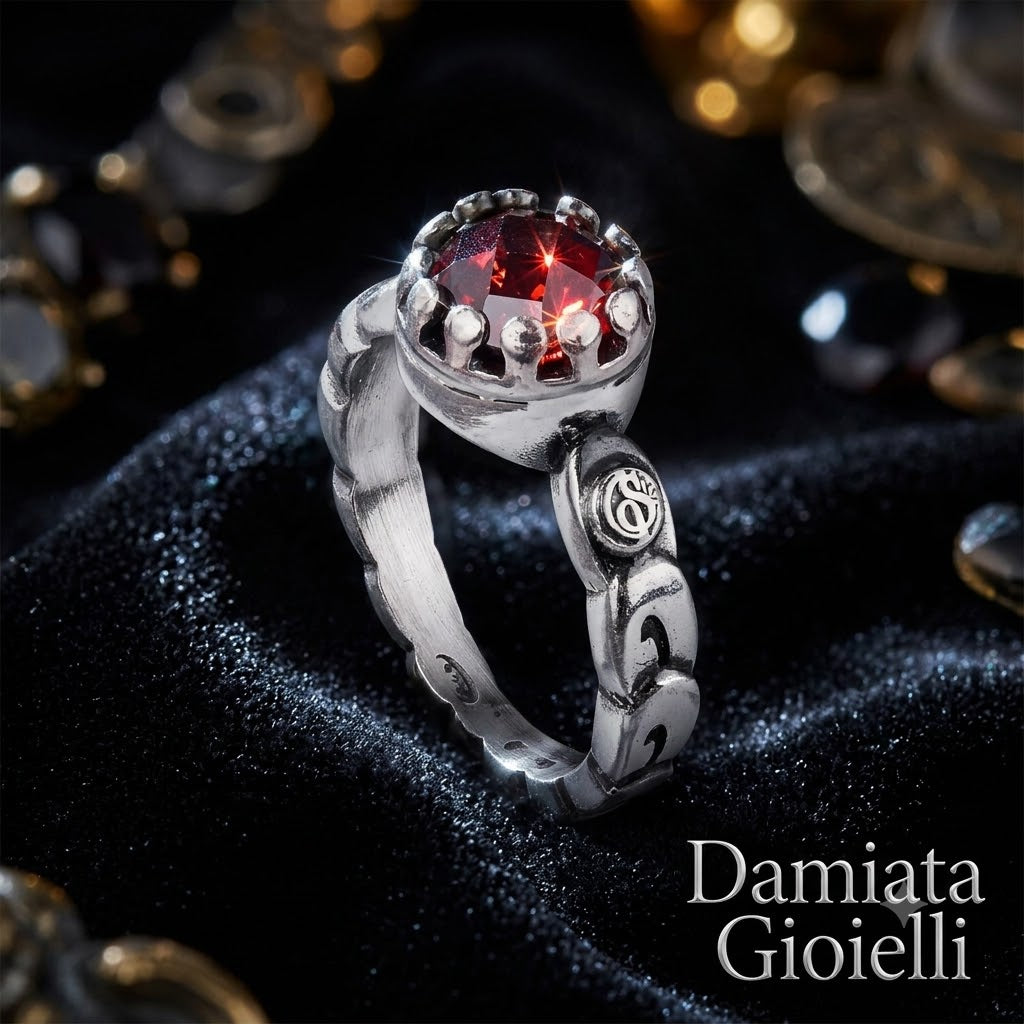 Anello donna Gerardo Sacco in argento e cubic zirconia 50237RO