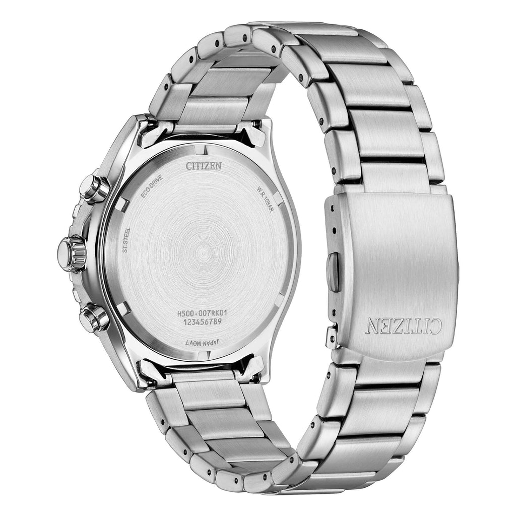 Orologio cronografo Citizen uomo "Sport" in acciaio AT2560-84L