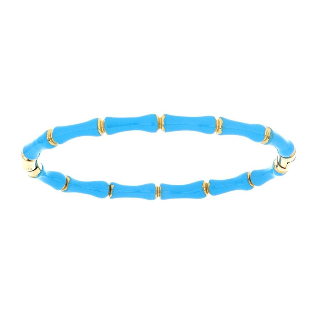 Bracciale bambù donna Urania Preziosi in acciaio dorato BRMAM3001AZ