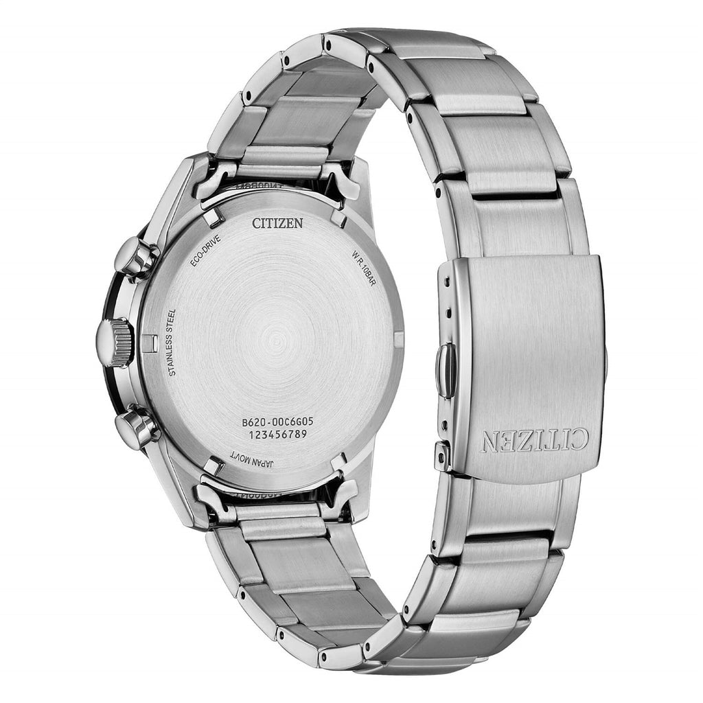 Orologio cronografo Citizen uomo "OF T9" in acciaio CA4624-56X