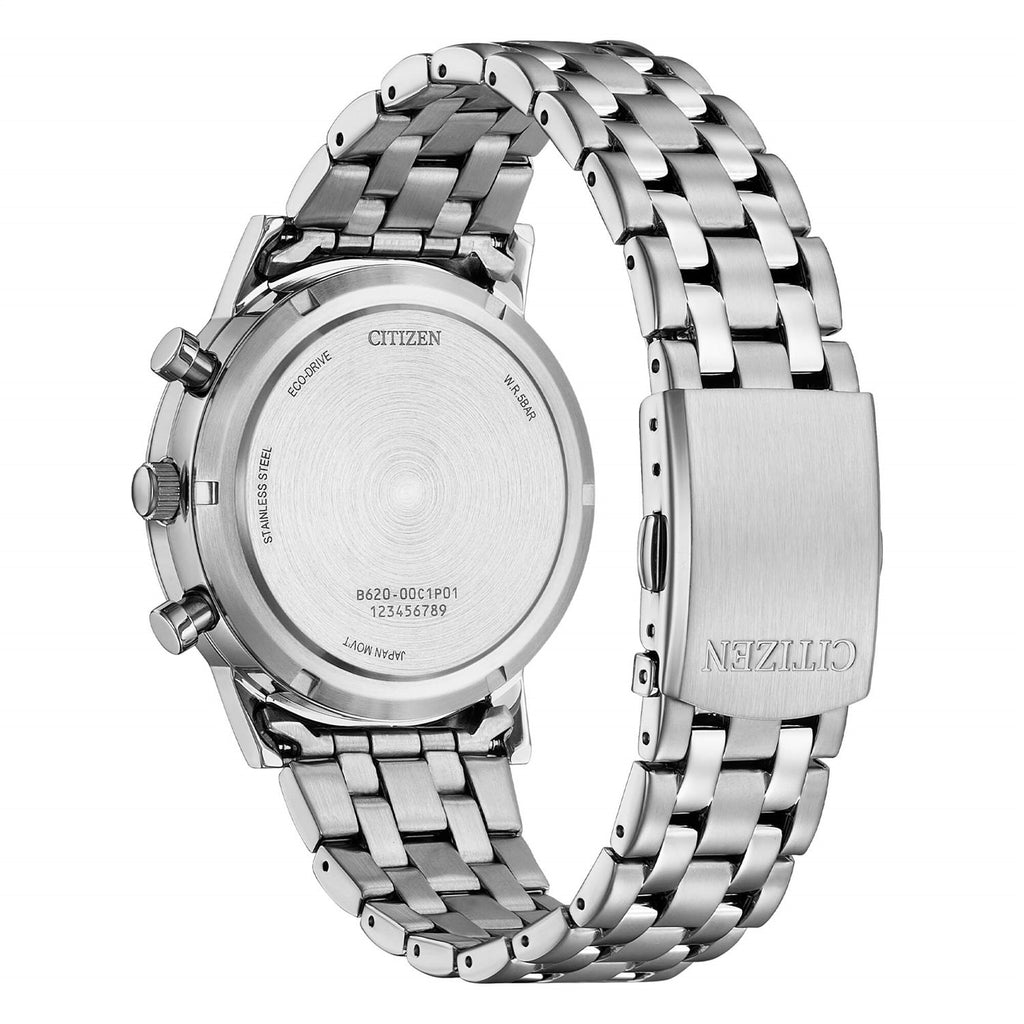 Orologio cronografo Citizen uomo "OF" in acciaio CA4630-53X