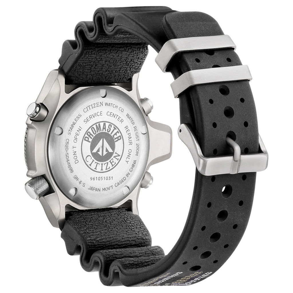 Orologio solo tempo Citizen uomo "PROMASTER AQUALAND" in acciaio e silicone JP2000-08E