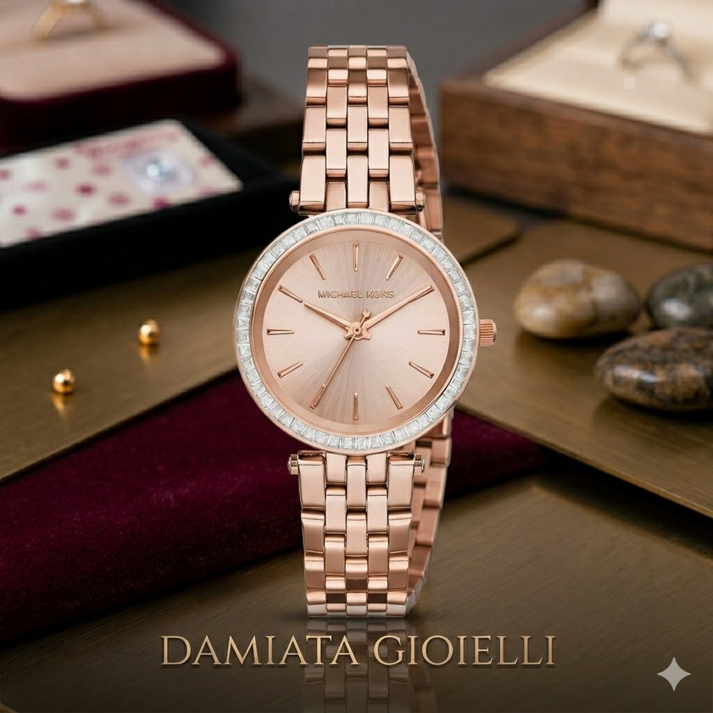 Orologio solo tempo donna Michael Kors in acciaio rosè MK3366