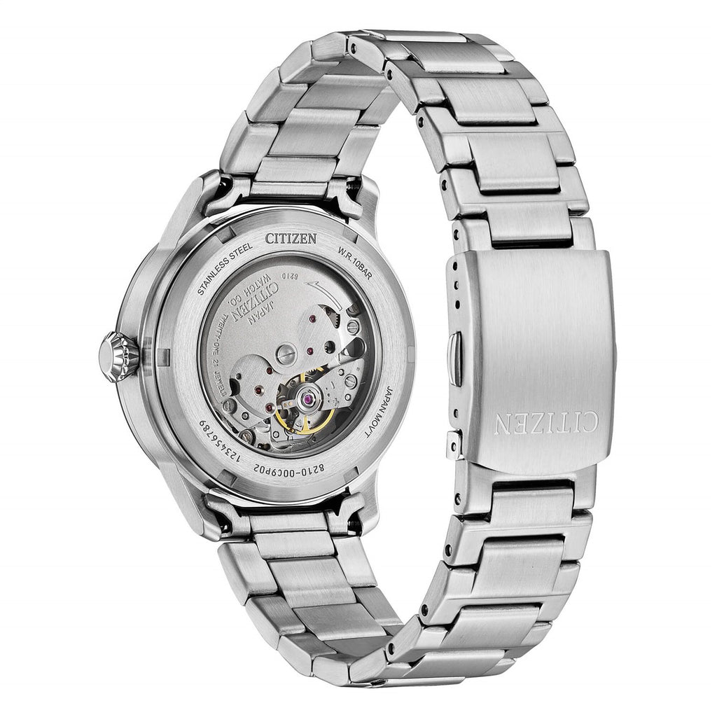 Orologio solo tempo Citizen meccanico "Military" in acciaio NJ0190-51E