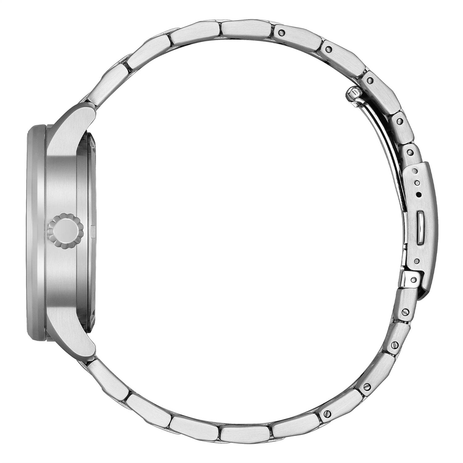 Orologio solo tempo Citizen uomo meccanico "Military" in acciaio NJ0190-51X