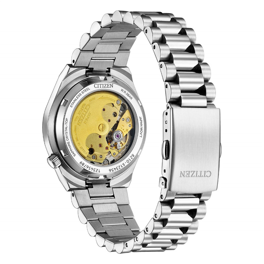 Orologio automatico solo tempo Citizen "TSUYOSA" in acciaio NJ0200-50L