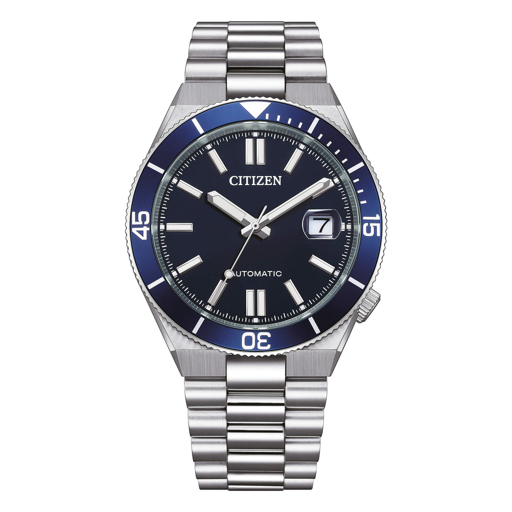 Orologio solo tempo automatico Citizen uomo "TSUYOSA" in acciaio ref. NJ0230-59L