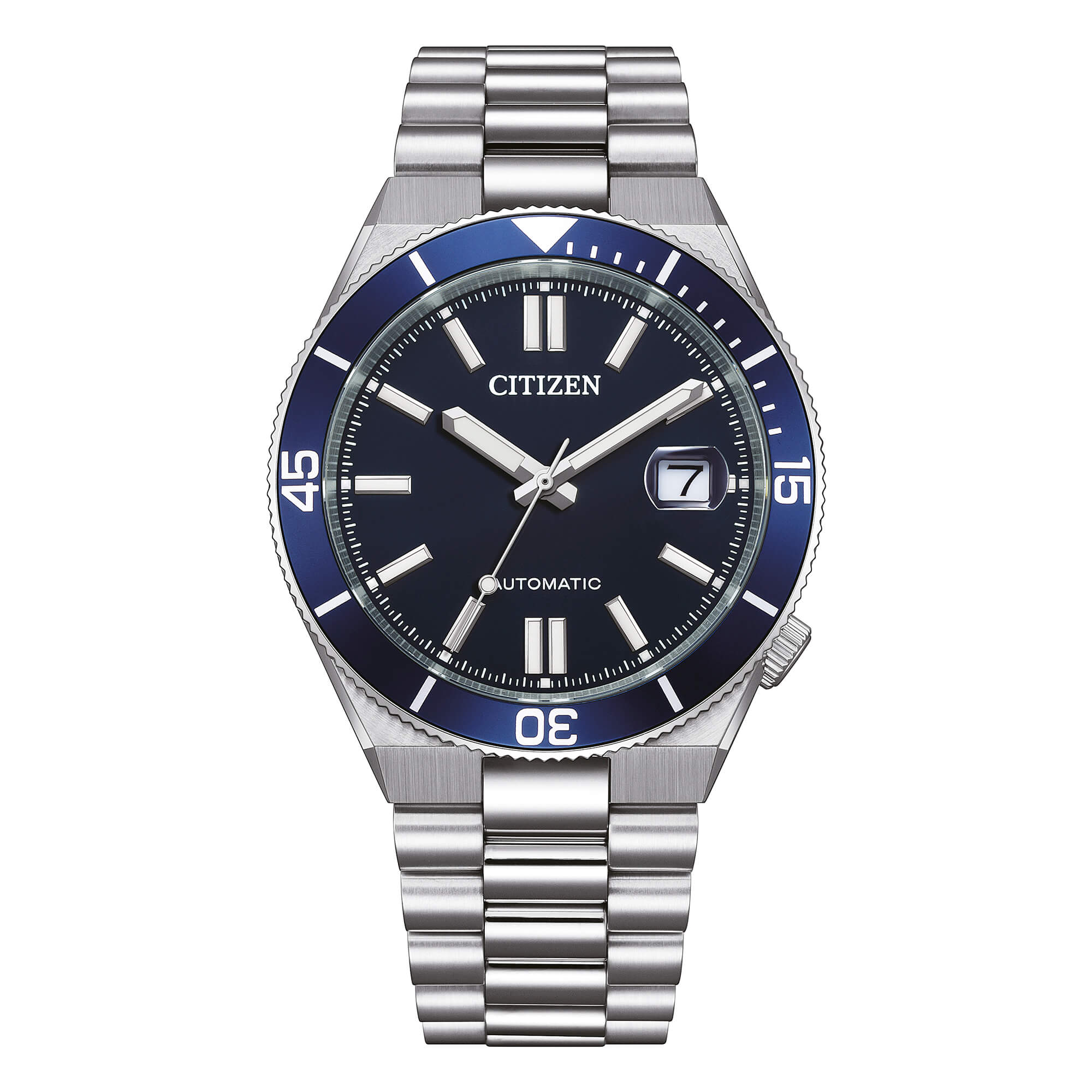 Orologio solo tempo automatico Citizen uomo "TSUYOSA" in acciaio ref. NJ0230-59L