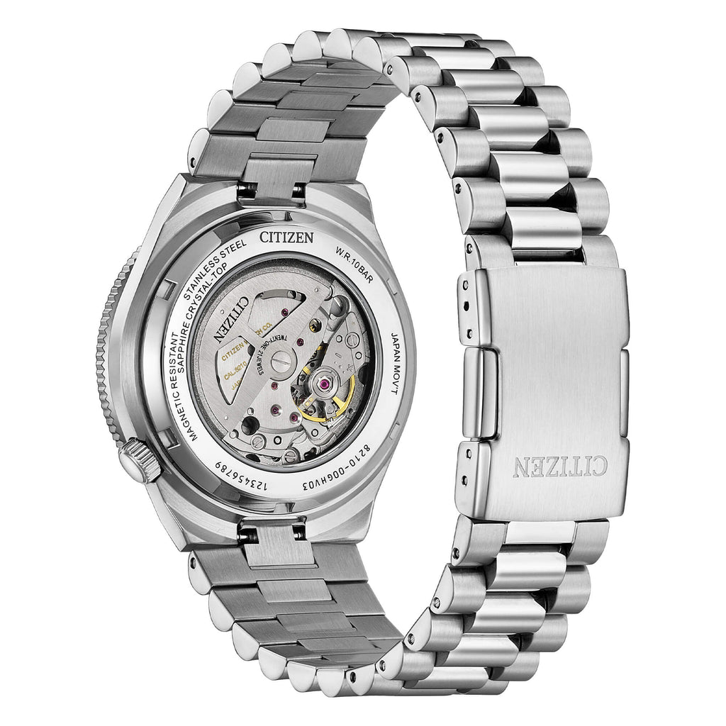 Orologio solo tempo automatico Citizen uomo "TSUYOSA" in acciaio ref. NJ0231-56L