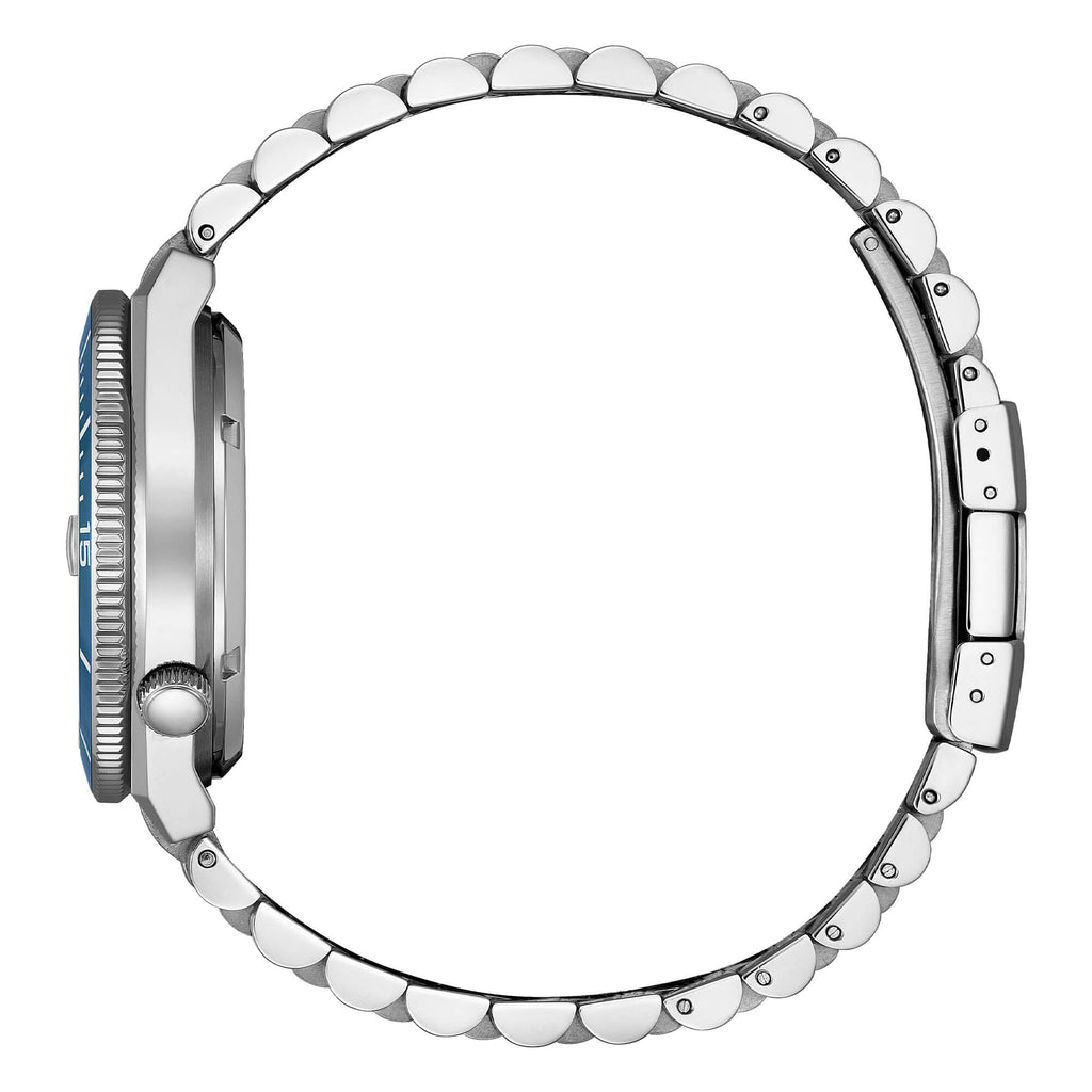 Orologio solo tempo automatico Citizen uomo "TSUYOSA" in acciaio ref. NJ0231-56L