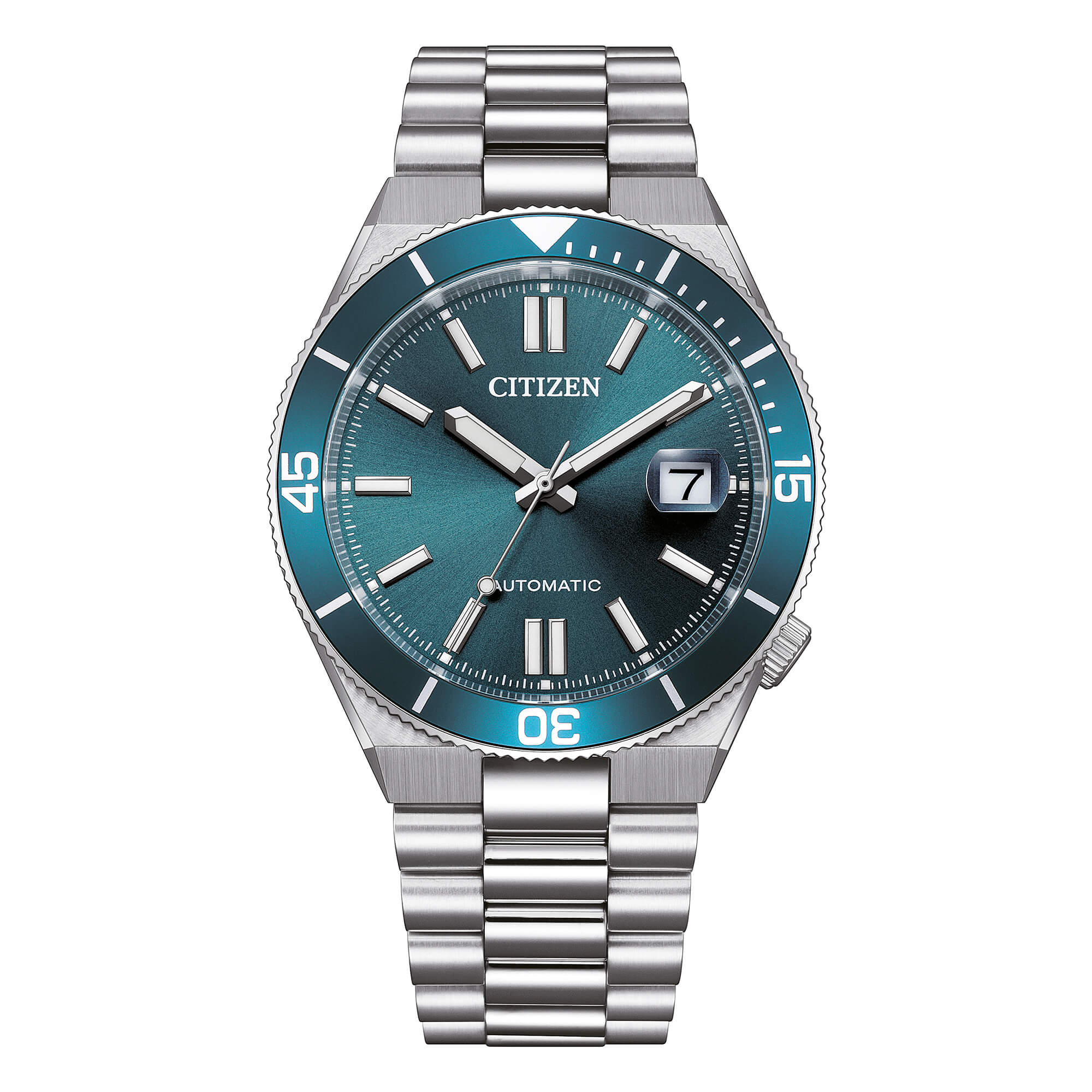 Orologio solo tempo automatico Citizen uomo "TSUYOSA" in acciaio ref. NJ0231-56L
