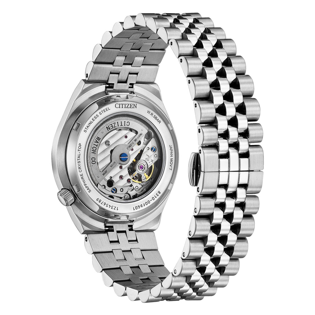 Orologio solo tempo automatico Citizen uomo "TSUYOSA" in acciaio ref. NK0020-55E
