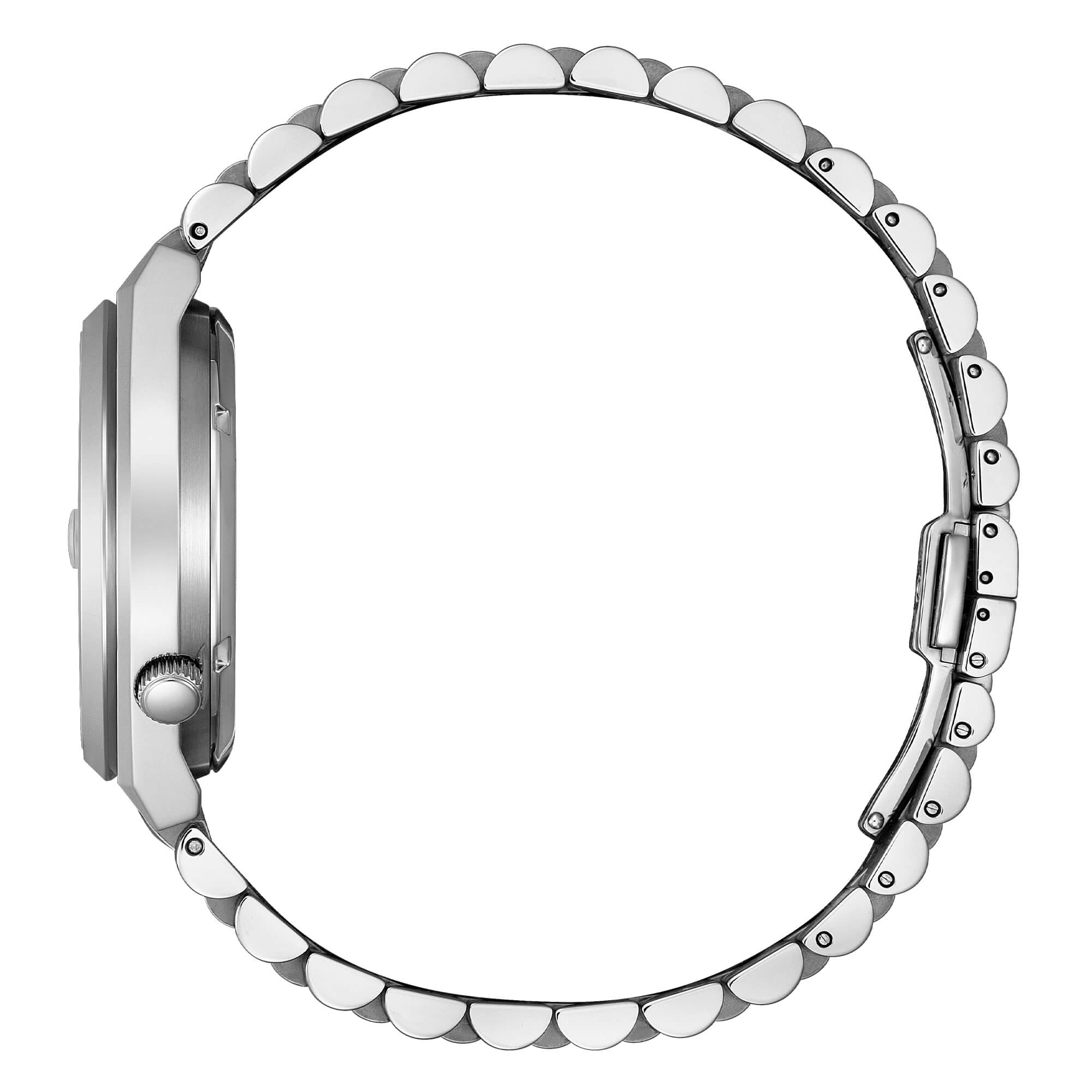 Orologio solo tempo automatico Citizen uomo "TSUYOSA" in acciaio ref. NK0020-55E
