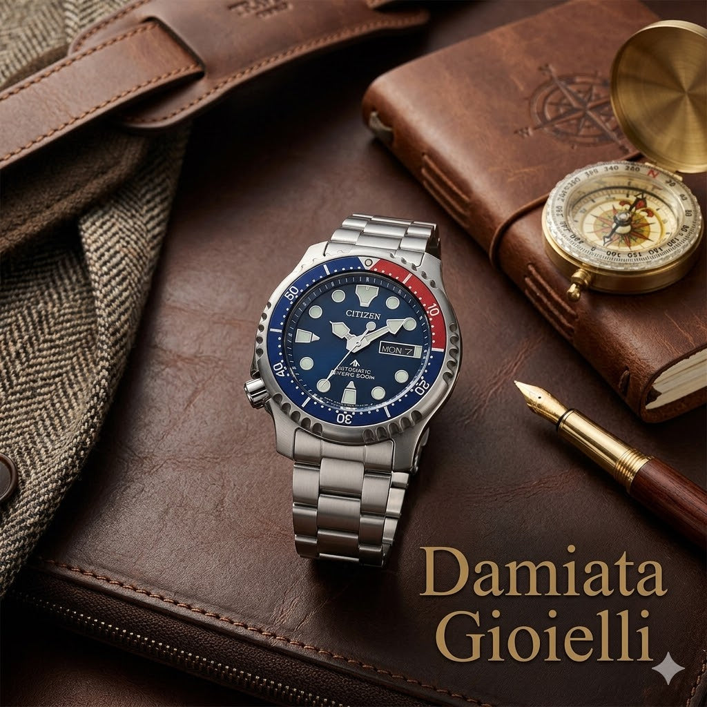 Orologio solo tempo Citizen automatico uomo "PROMASTER DIVER" in acciaio NY0086-83L