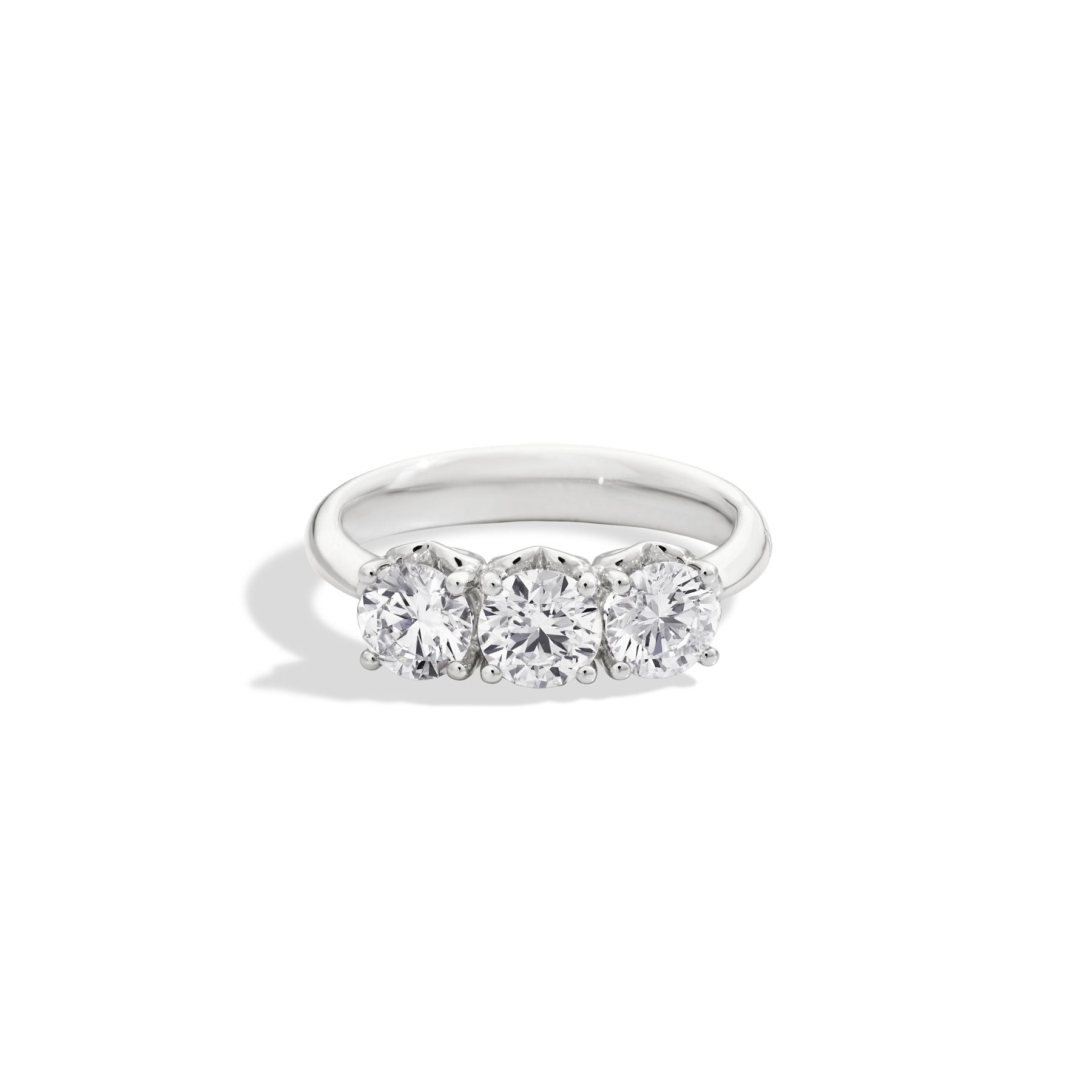 Anello trilogy donna Recarlo in oro bianco e diamanti R01TY001/025-13