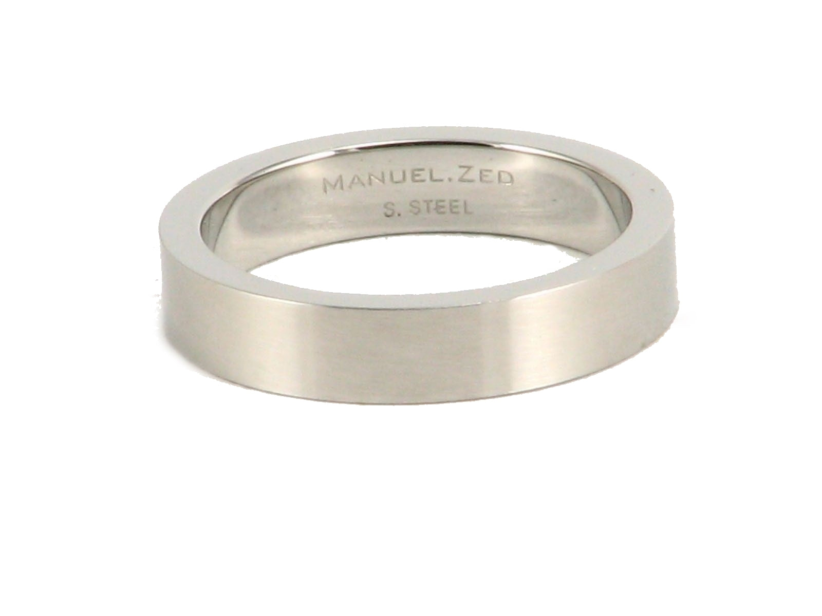 Anello fedina unisex Manuel Zed in acciaio G2018_000019
