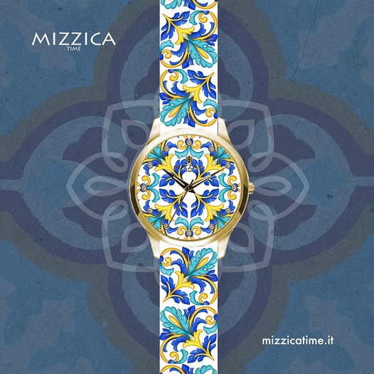 Orologio solo tempo donna Mizzica in acciaio e pelle MB173