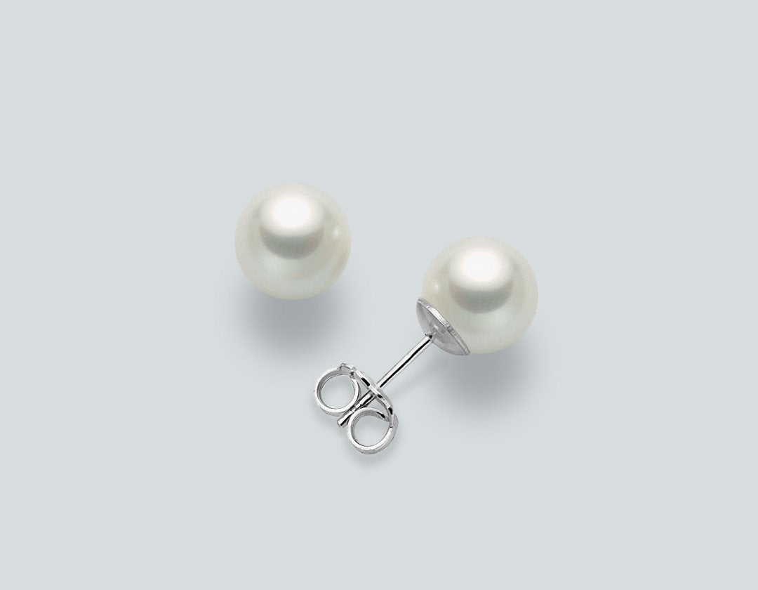 Orecchini donna Miluna in oro bianco e perle PPN445BMX